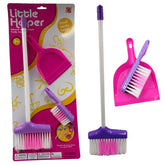 Childs Cleaning Set - Broom, Dustpan & Brush